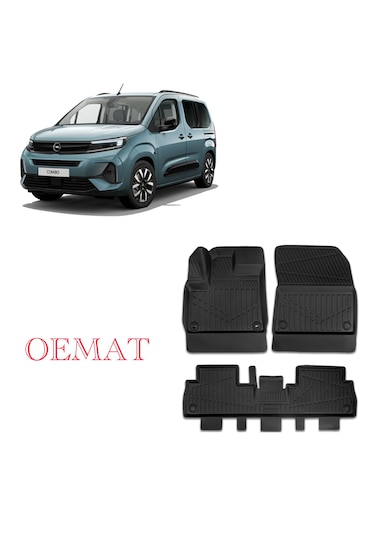 Opel Combo E Havuzlu Paspas