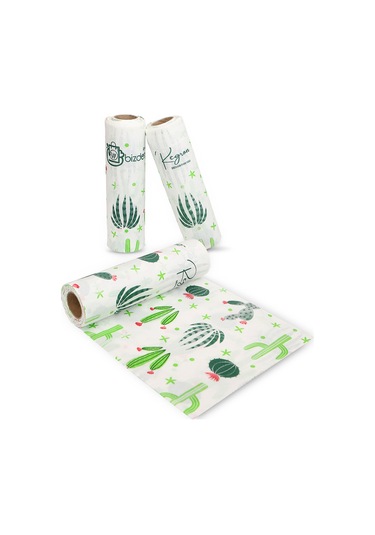 Regron Kaktüs Kullan At Sıvı Geçirmez Desenli Masa ve Aktivite Piknik Örtüsü