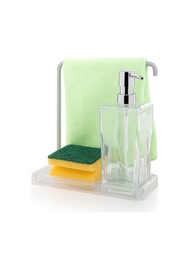 Luna Mutfak Sıvı Sabunluk-şeffaf-1164