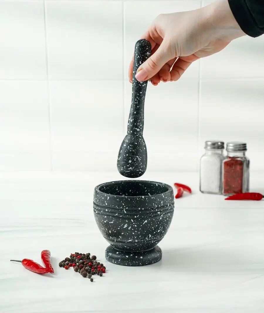 Skyphos Baharatlar İçin Plastik 130 Ml Havya Ve Havan 70607359