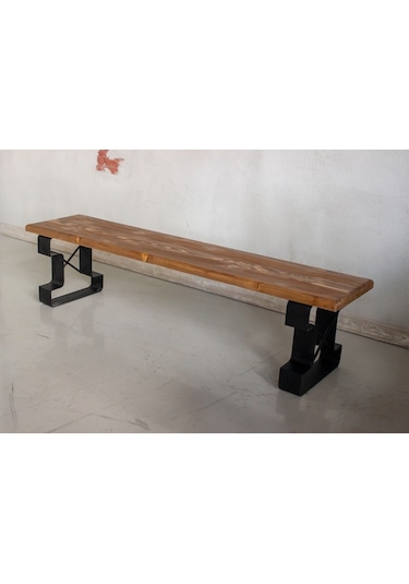 Deryawood Bank Masif Ağaç Ahşap Bank