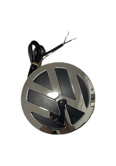 Maoyaya 4d Led Araba Amblem Işıkları Vw Volkswagen Beyaz 11cm 4d Logosu Işığı