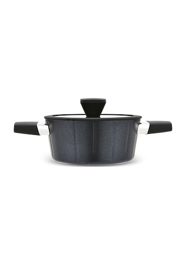 Karaca Biodiamond Regnum İndüksiyon Tabanlı 13 Parça Tencere Seti Siyah