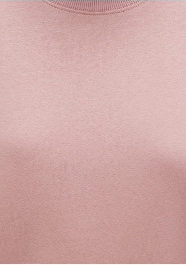 Mavi - Bisiklet Yaka Pembe Basic Sweatshirt 1610198-91003 Pembe