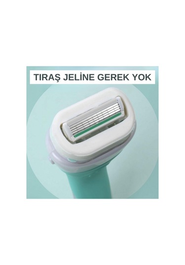 Wilkinson Sword Intuition Sensitive Care Kendinden Sabunlu Kadın Tıraş Bıçağı Kartuşu 4 Bıçaklı 6 Yedek Kartuş