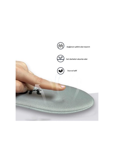 Active Team SG01 Yumuşak Memory Foam Hafızalı, Darbe Emici İç Tabanlık