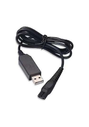 Philips Series 5000 Tıraş Makinesi Düzeltici Şarj Kablosu Siyah İçin Usb Şarj Kablosu 001