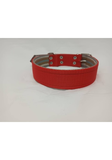 Kozaklı 10479 Büyük Irk Köpek Tasması Kırmızı 70 x 4 CM Kırmızı