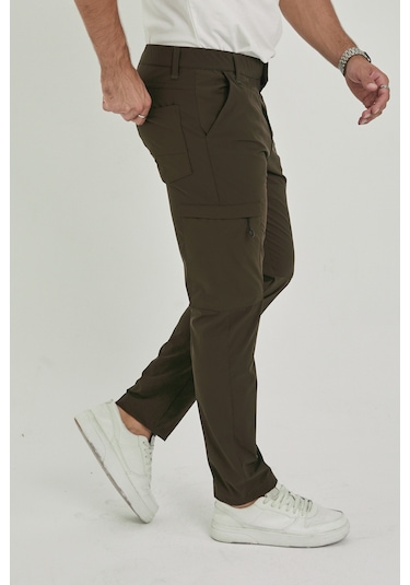 Camp529 Outdoor Tactical Su İticili Likralı Yazlık Erkek Taktik Pantolon Haki