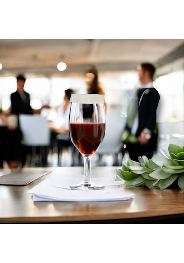 Karton Bardak Kapağı Cam Bardak Kapağı 70 Mm 100 Adet