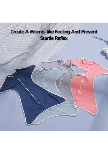 Ruicoo Insular Su3010 Yetişkin Bebek Uyku Çantası 0-9 Ay, 95% Pamuk 5% Spandex, Taze Ve Esnek, Gri/mavi/mavi/pembe/renk Seçenekleri