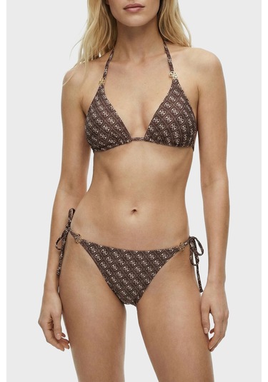 Guess Bayan Bikini Üstü E6gj48 Kcbj0 Pmlz Kahve Kahve