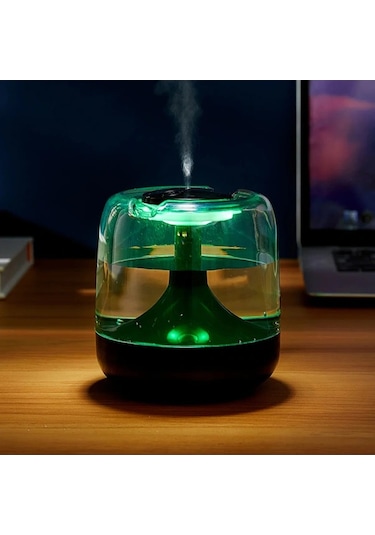 Novahub 650 Ml Usb Taşınabilir Hava Nemlendirici Aromaterapi Gece Lambası Jb650-bs Çok Renkli