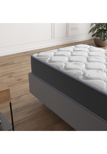 Mobpazar Sultan Premium Full Ortopedik Yaylı Yatak, Çift Taraflı Kullanım, Yüksek Konfor 90X190 Cm