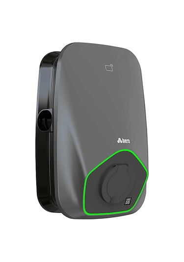 Hera Chargepack Personal 7.4 KW Soketli Elektrikli Araç Şarj Ünitesi Gri