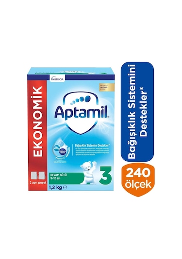 Aptamil 3 Devam Sütü 1200 G 9-12 Ay