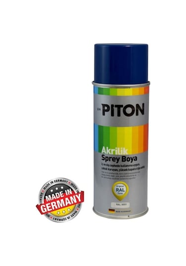 Piton Akrilik Sprey Boya 400 Ml Ral5003 Safir Mavi