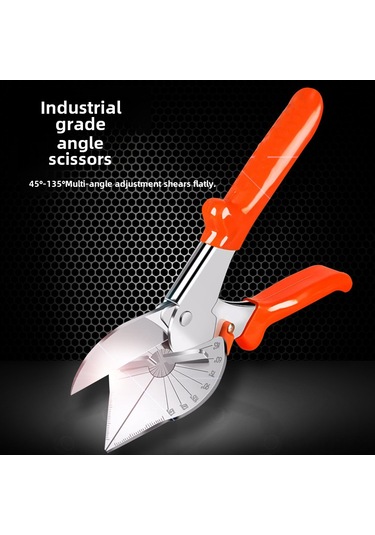 Geeroyoo Çok Amaçlı Açı Makası 45 -90 Köşe, Kenar, Kaynak Kesici Ahşap Ve Plasik İçin Profesyonel Makine 10 Adet Uç Takımı