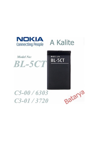 Nokia Bl-5Ct Batarya C5-00 6303 C3-01 3720 C6-01 Uyumlu Batarya