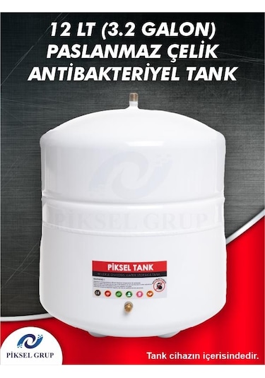 Piksel Aqua 5 Aşamalı Pompasız Açık Kasa Su Arıtma Cihazı