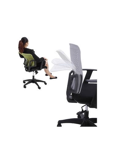 Rapido Rapido Esnek Sırtlı Ergonomik Çalışma Koltuğu - Afa