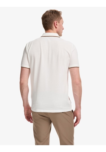 Pierre Cardin Erkek Ekru Tişört 50327873-vr019