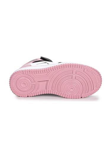 Kiko Kids Haykat Cırtlı Basketbol Erkek/kız Çocuk Spor Ayakkabı Siyah - Pudra