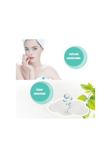 Xiyyadms Hızlı Kuruyan Taşınabilir Vakumlu Tek Kullanımlık Havlu, Yumuşak Ve Konforlu Seyahat Havlusu, 2'li Paket Beyaz