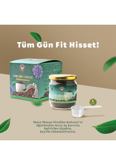 Mare Mosso Chicory Coffee Hindiba Kahvesi Detox Kahve 3 x 150 G