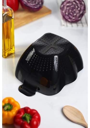 Akrilik Siyah Makarna Süzgeçi & Sebze Meyve Süzgeçi Diğer