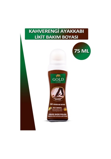 Bağcık + Gold Care Likit Ayakkabı Bakım Boyası 75 Ml Set 001
