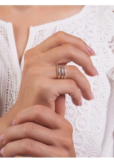 Lucente 925 Gümüş Ortodoks Yüzük 188271534 Gri