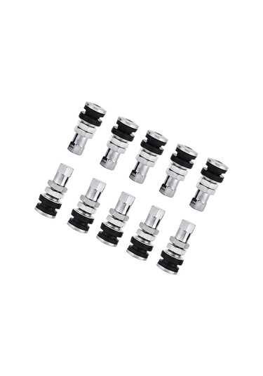 Yaleker Alüminyum Tamir Seti: Eşik Servisli, Rüzgar Geçirmez, Atv, Mower, Moto İçin Kısa Vana Sapları - Paslanmaz Kapaklı Tr161