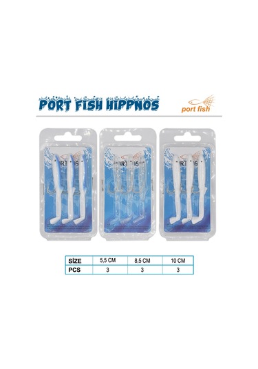 Portfish Hippnos 8,5 Cm Silikon Yem - 10