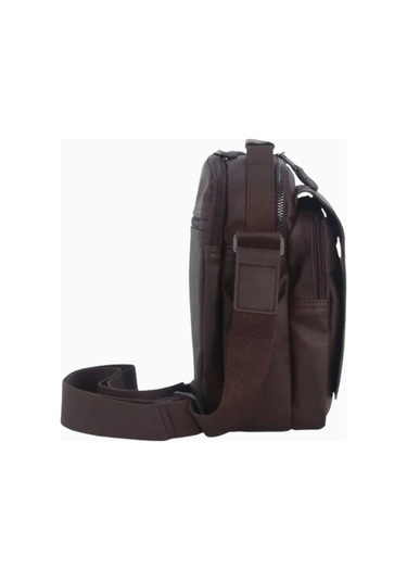 Discovery Heritage Kapaklı 5l Kapasiteli Unisex Omuz Çantası Kahverengi 2