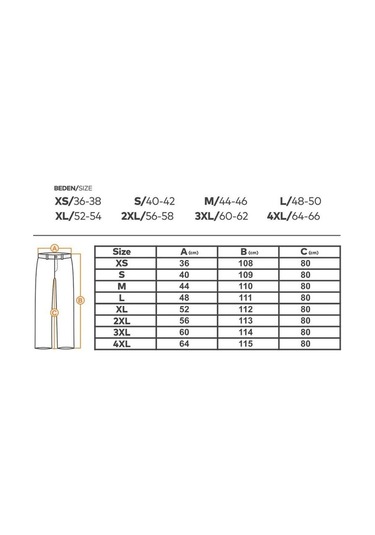 Kot İş Takımı Reflektörlü Kot Pantolon Ve Reflektörlü İş Yeleği Myform Marka 2958-2136