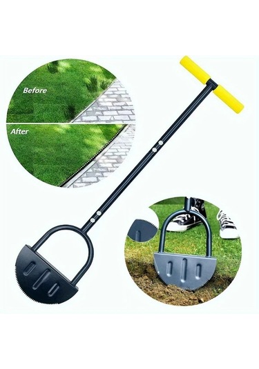 Hightower Black Heavy-duty Manuel Çim Biçme Makinesi: Ergonomik Sap, Geniş Pedal, Bahçe Bakımı İçin Verimli Ve Dayanıklı