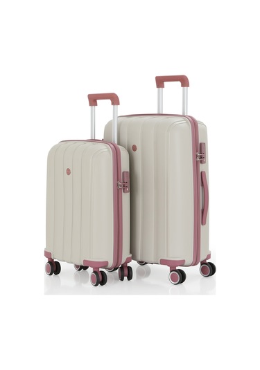 Mçs Polipropilen 2li Valiz Seti Orta & Kabin V305 S21yy1000076-set 00434 Çok Renkli
