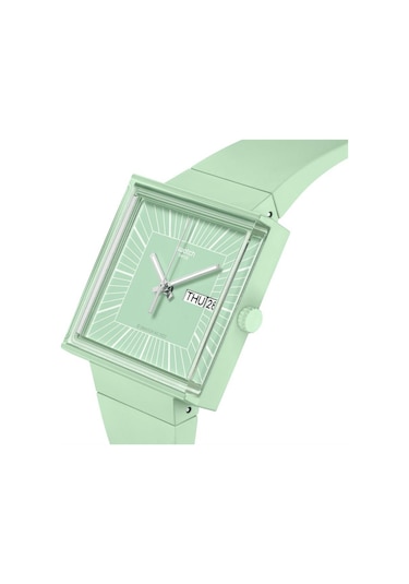 Swatch So34g701 What If...mınt Kadın/erkek Kol Saati Metal