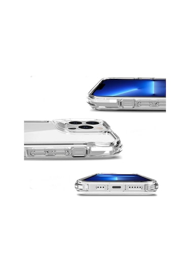 Apple Uyumlu iPhone 13 Pro Uyumlu Zore T-max Kılıf-renksiz Renksiz -