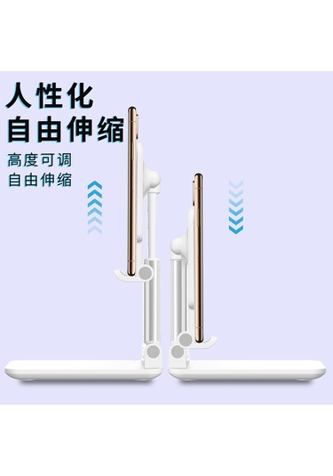 Aurora Taşınabiler Teleskopik Tembel Katlanır Masasüstücep Telefonu Standıyeşil Yeşil