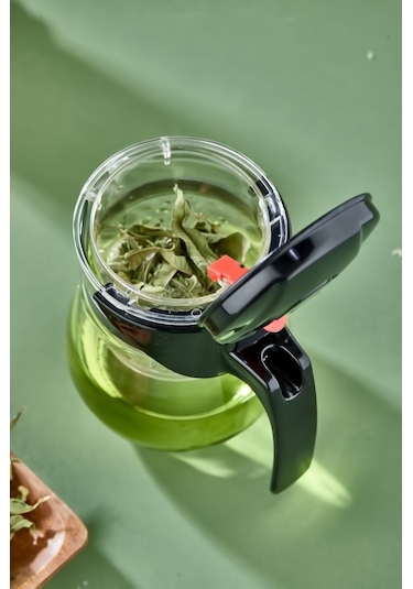 Bitki Çay Demliği French- Press 500 Ml Bitki Çay Demliği
