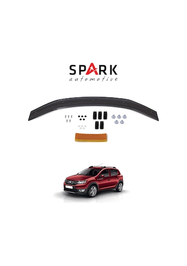 Dacia Sandero 2012-2020 Yıl Aralığı Uyumlu Kaput Rüzgarlığı 3mm