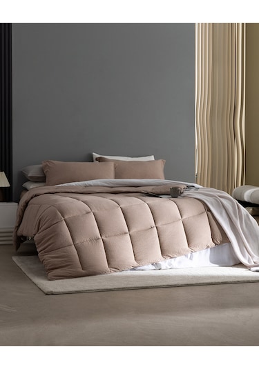 Madame Coco Meleni Tek Kişilik Comforter Set - Kiremit Kırmızı