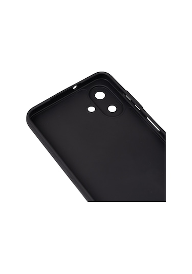 Samsung Uyumlu Galaxy A07 Kılıf Zore Biye Silikon Siyah