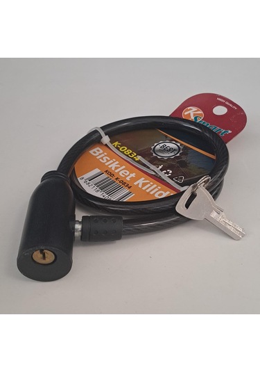Ksmart Bisiklet Kilidi Anahtarlı K-0834