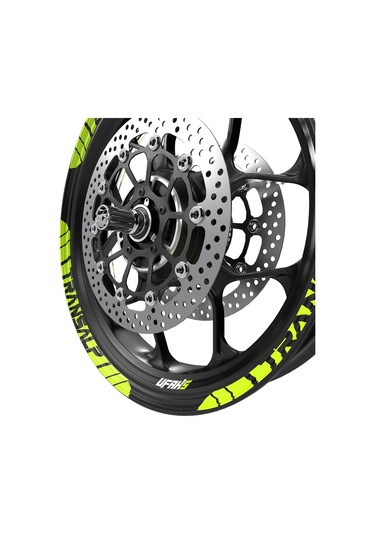 Honda Transalp Jant Şeridi Florasan Sarı