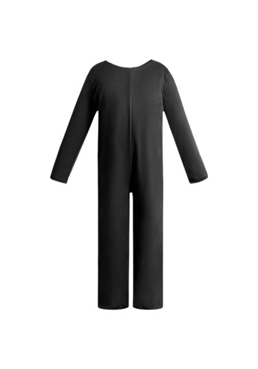 Suntek Temel Düz Renk Performans Kostüm Rolleri Siyah-xl