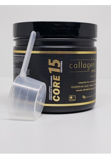 Dr. Sammy's Kolajen 10.000 Mg Tip 1-3 %100 Saf Patentli Hidrolize Sığır Kolajeni, 150mg Hyaluronik Asit, 500 Mg Vitamin C, 200 Mg Glutatyon, 25mg Resveratrol, 100 Mg Elastin, Core 15 Diyet Takviyesi