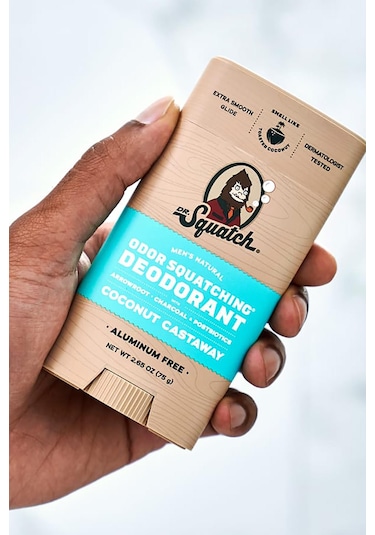 Dr. Squatch Coconut Castaway Alüminyumsuz Stick Deodorant 75gr